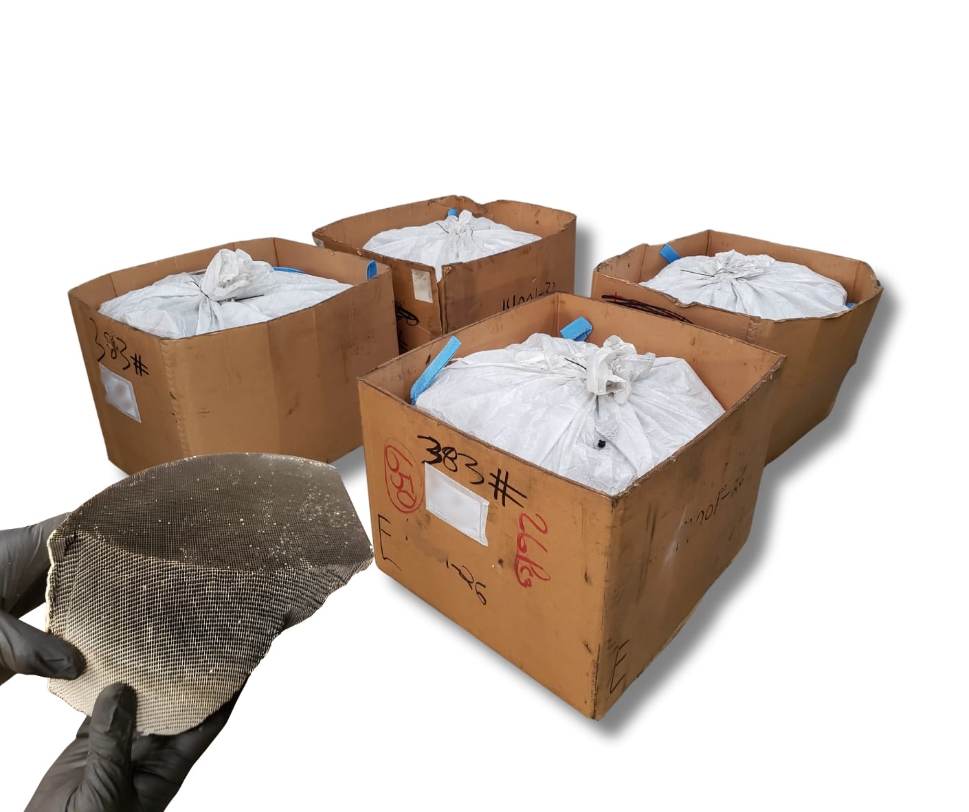 Loose DPF Material for Refining